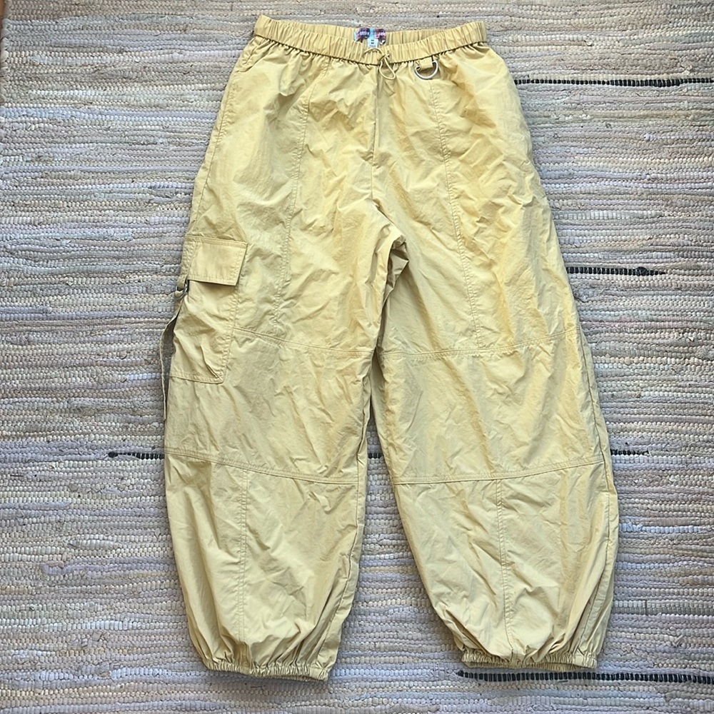 Nylon Balloon Cargo Pants